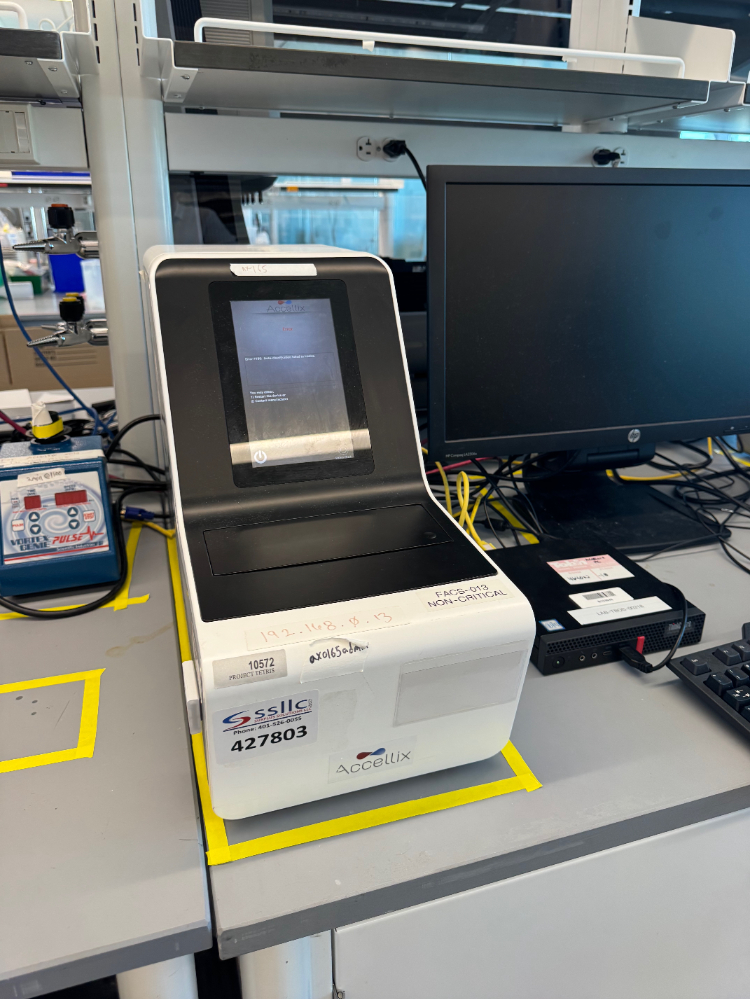 Image of Accellix Benchtop Flow Cytometer